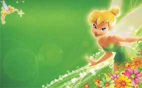tinkerbell green hd wallpapers with