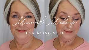 mineral makeup for aging skin natural