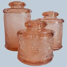Pink Tiara Canisters