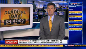 Check spelling or type a new query. Deadline Day 2013 Andy Burton In Sky Sports Transfer Centre