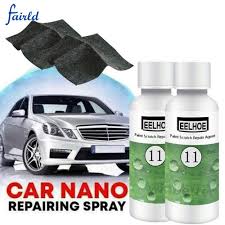 No matter what brand of car, truck or suv you own, we offer the highest quality products. Repair Solution Car Nano Removal Scratch Remover Spray With Cloth 2 Set Shopee Malaysia