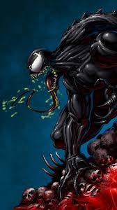venom marvel comics artwork 4k ultra
