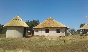 Thatched Gazebo And Houses By The Best