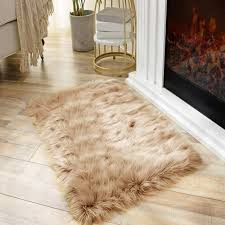 ultra soft plush gy rug faux fur