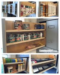 add vertical storage drawers to