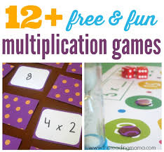 Giant collection of fun + free printable multiplication worksheets. 12 Free Multiplication Games For Kids