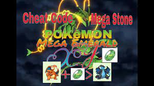 Cheat Code MEGA STONE, Pokemon Mega Emerald XY GBA - YouTube