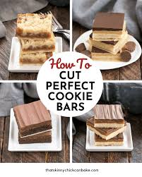 how to cut perfect cookie bars like a