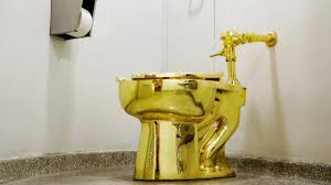 reid laughs robinson laughs and they're just diving in. Why Would Trump Turn Down A Golden Toilet Because He Already Has One Art And Design The Guardian
