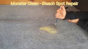 carpet dyeing and bleach spots repair