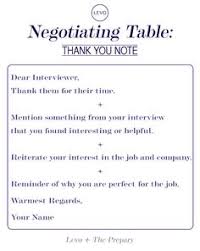 49 Best Job Interview Thank You Note Examples And Wording
