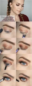 bronze smokey eye tutorial missy sue