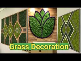 Artificial Grass Wall Art Green Grass