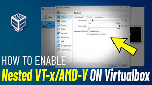 enable nested vt x amd v gre out on