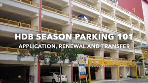 hdb season parking in singapore 2024