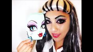 monster high makeup tutorial frankie