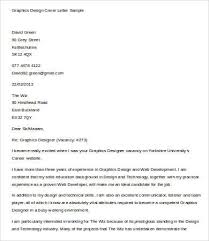 Graphic Designer Cover Letter Template 7 Free Word Documents