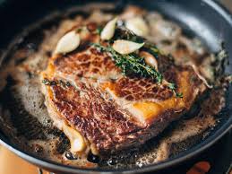 and thyme seared sirloin steak recipe