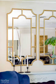 How To Paint A Mirror Frame Gold Easily