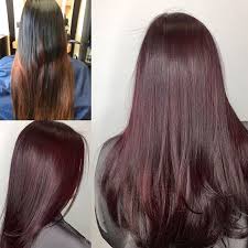 Long silky straight wig black and burgundy streaks synthetic wig defective wig. 45 Awesome Burgundy Shades For All Type Of Hairs