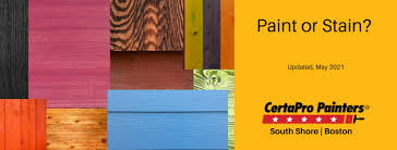 Exterior Paint Or Stain