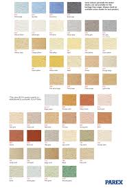 Parex Colour Chart Rendering By Dorset Render Pro