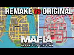 Let's go back to 1930 and enjoy a nice trip through lost heaven. Mafia 1 Remake Vs Original Map Comparison Youtube Mafia The Originals Remade