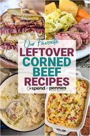 leftover corned beef recipes spend