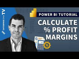 profit margins in power bi