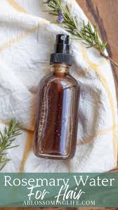 diy rosemary water for hair growth and