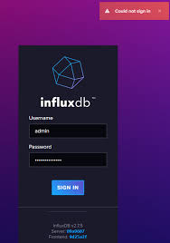 unauthorized access the influxdb 2 oss