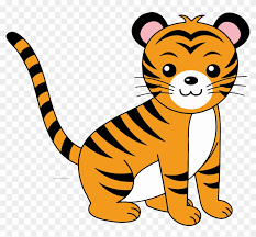 How to draw a tiger: Tiiger Clipart Tiger Face Tiger Face Easy Drawing Png Download 1252892 Pikpng