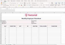 use an excel timesheet to track