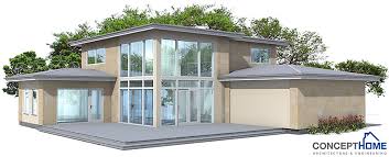 Modern House Plan With Nice Big Windows