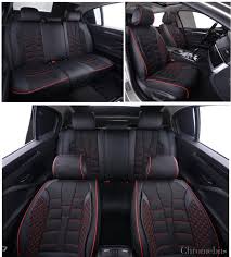 X6 Series Seat Covers Black Pu Leather