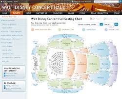 La Phil Presents Website Redesign La Phil Seating Chart