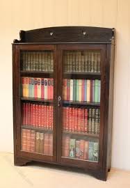 Arts And Crafts Dark Oak Bookcase