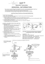 ceiling fan remote control replacement