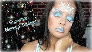snowflake makeup tutorial day 12