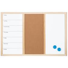 Touch device users, explore by touch or with swipe gestures. 3 In 1 Magnetic Dry Erase Corkboard Calendar Hobby Lobby 1583186