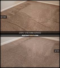 carpet repair re stretching lincoln