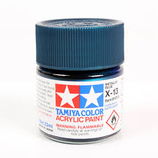 Tamiya Color Acrylic Paint X 13 Metallic Blue 23ml