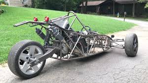 home built reverse trike project gets