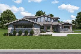 Modern Craftsman Style House Plan 8748