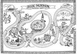 Game Board Style Book Of Mormon Reading Chart Book Of