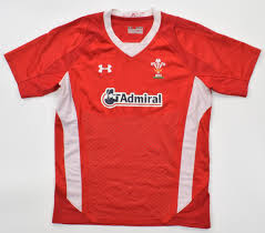 wales rugby under armour shirt m rugby