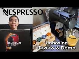 nespresso essenza mini unboxing demo