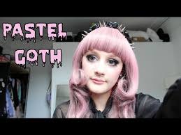 pastel goth makeup tutorial you