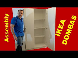 Many of our wardrobes include interior fittings such clothes rails and shelves to help you organise your stuff. Ikea Dombas Wardrobe Assembly Youtube