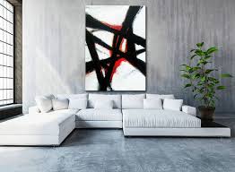 Abstract Wall Art Black And White Art
